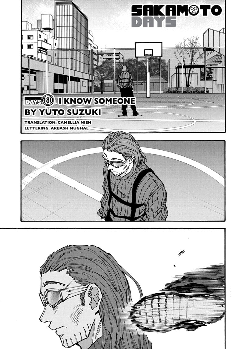 SAKAMOTO DAYS Chapter 180 image 01